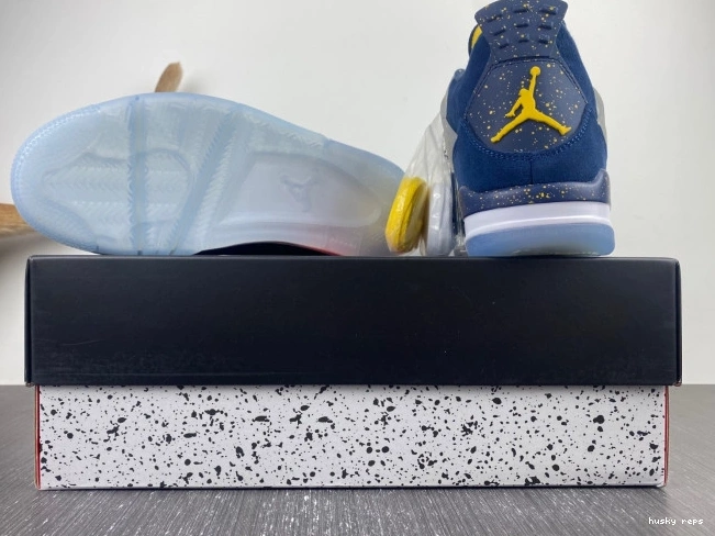 Rep Husky 4 Michigan Jordan (PE) Retro Air AJ4-1036660 0707